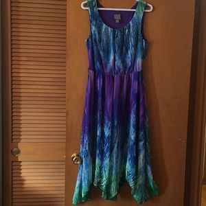 Rabbit Rabbit Rabbit tie dye look dress